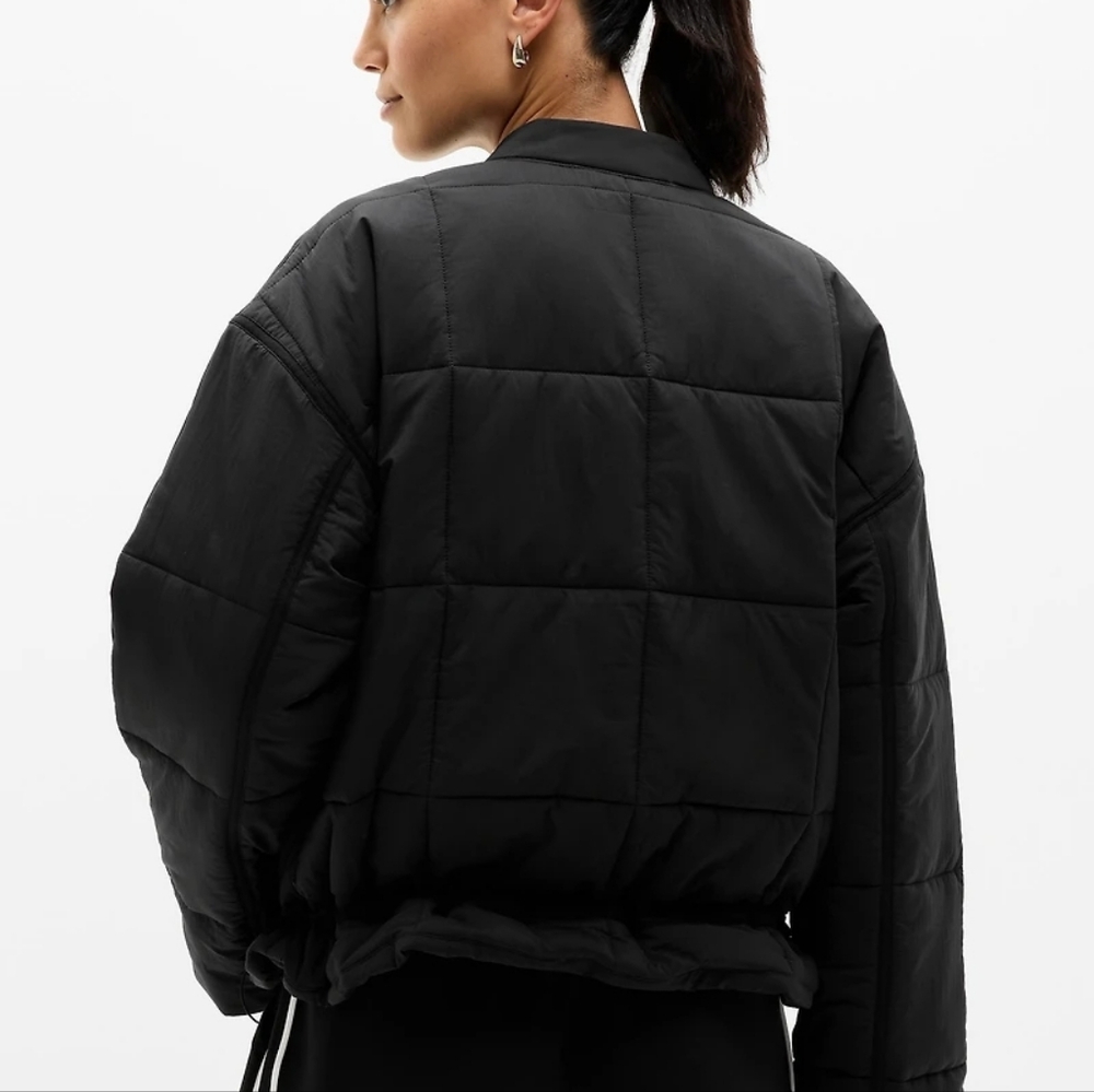Athleta Evergreen Jacket Black Size Small NWT - Picture 2 of 4